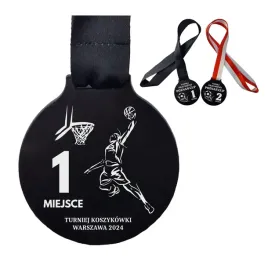 medal-nagroda-dla-sportowca-olimpiada-czarny-okragly-medal-ze-wstazka