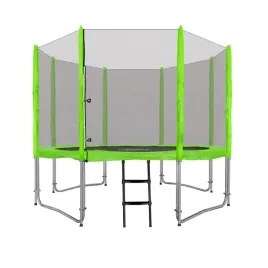 trampolina-ogrodowa-305cm-10ft-zielona