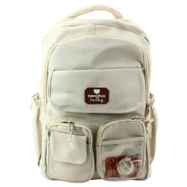 plecak-miejski-szkolny-kapibara-brelok-przypinki-bezowy-kremowy-25l-42cm