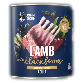 john-dog-berry-adult-jagniecina-z-jezynami-800g-mokra-karma