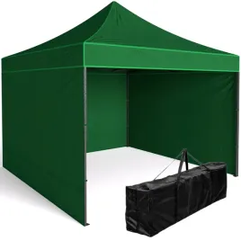 namiot-ogrodowy-pawilon-handlowy-altana-zielony-3x3m