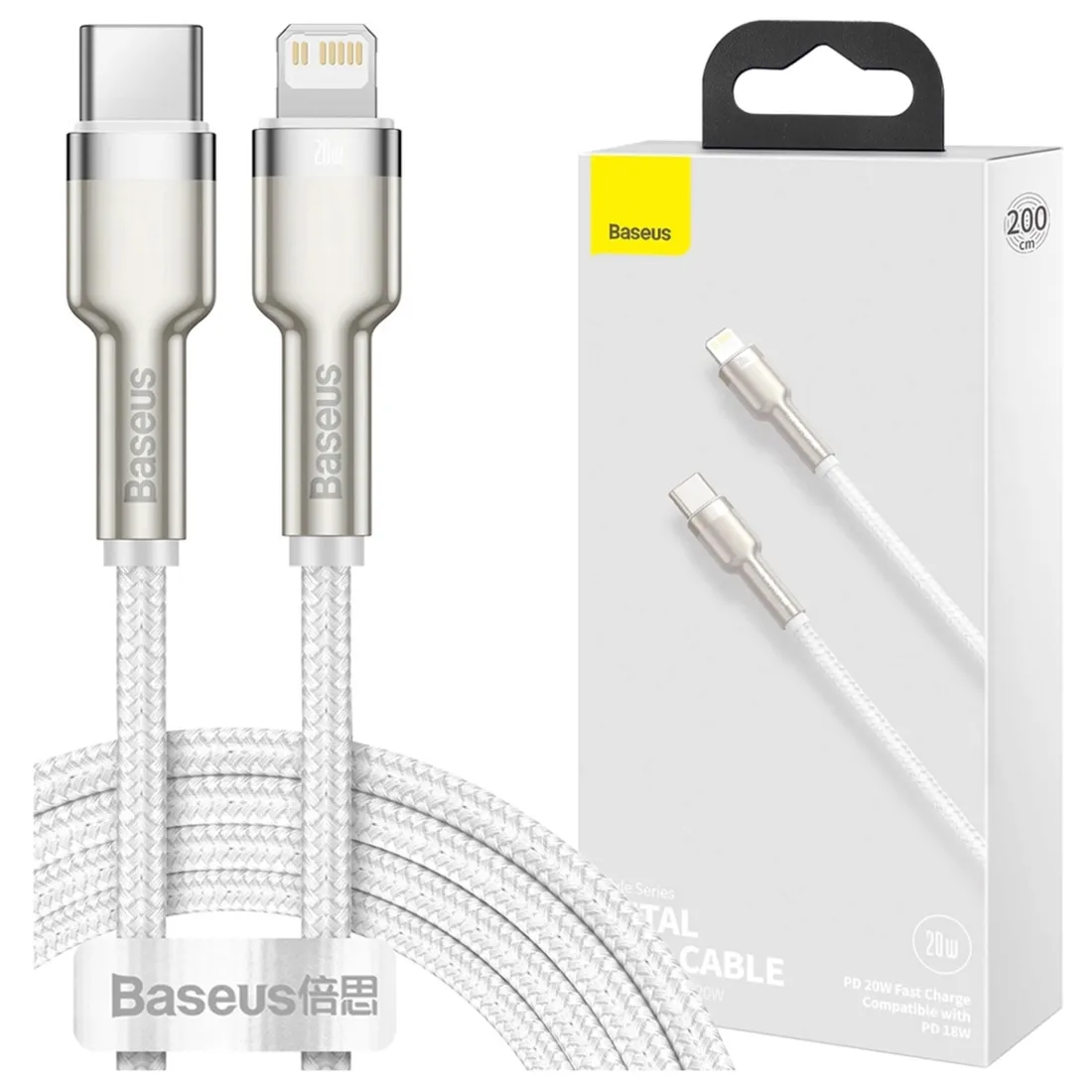 kabel-usb-c-do-lightning-baseus-cafule-pd-20w-1m-bialy-stan-nowy