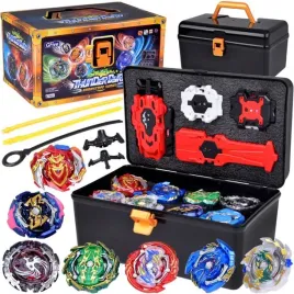 duzy-zestaw-wyrzutnia-8-dyskow-baczkow-gyro-spinner-walizka-za5462
