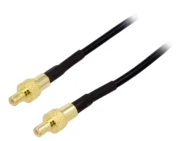 kabel-1m-smb-meskiz-obu-stron-ekranowany-ptfe-czarny-proste-x1szt