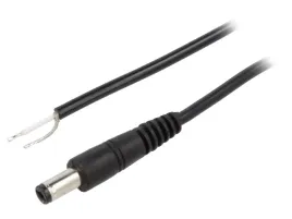 kabel-1x05mm2-przewodydc-55-21-wtyk-proste-czarny-15m-x1szt