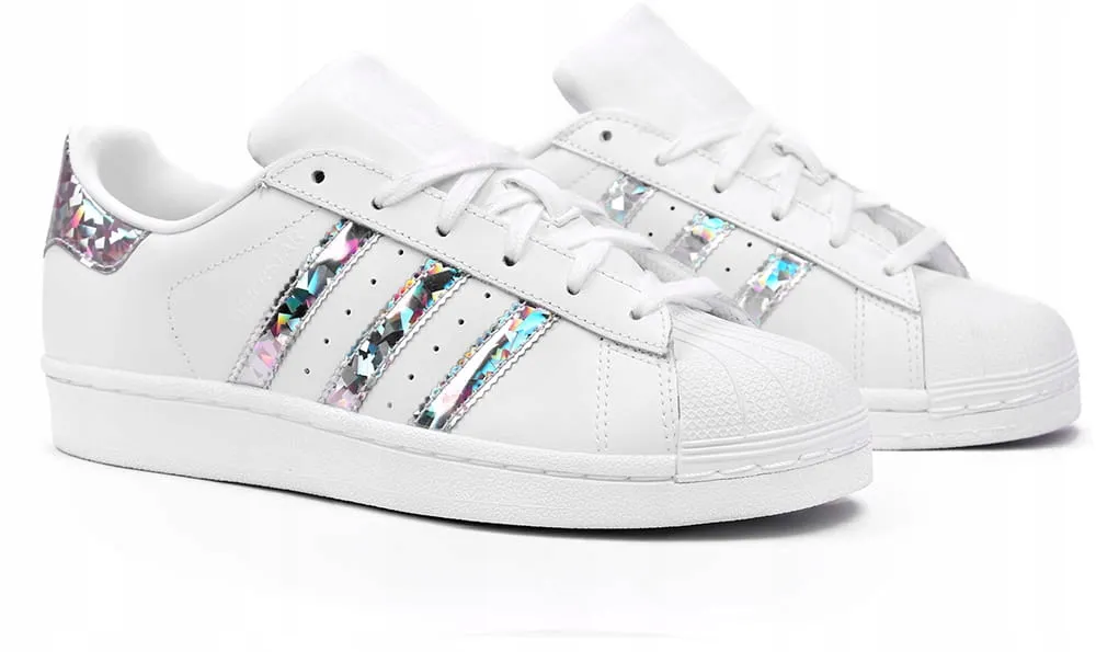 adidas gazelle silver green womens Sneakers Adidas Superstar II Holographic Stile Unico – Vittorio Citro