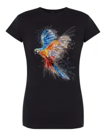 t-shirt-damski-nadruk-kolorowa-papuga-r-l