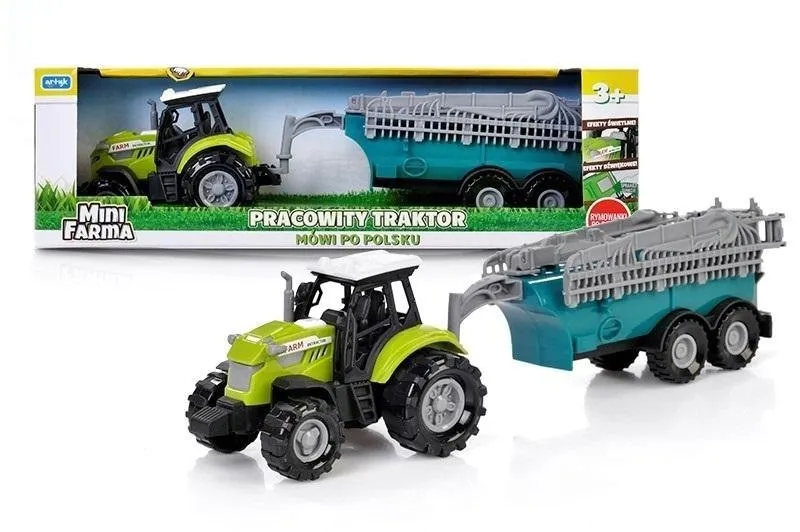 mini-farma-traktor-z-przyczepa