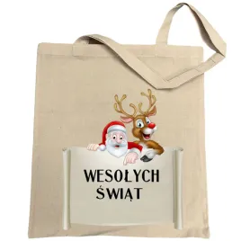 torba-na-zakupy-nadruk-wesolych-swiat