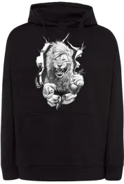 bluza-meska-nadruk-dziki-lew-r-xl
