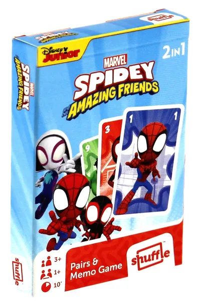 KARTY DO GRY CZARNY PIOTRUŚ SPIDEY PIOTRUŚ I MEMO