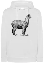 bluza-z-kapturem-nadruk-zwierze-alpaka-r-xxl