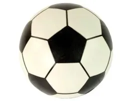 pilka-gumowa-bialo-czarna-23cm
