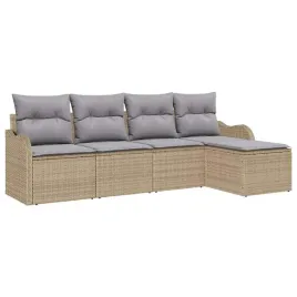 zestaw-sof-na-ogrod-5-szt-bezowy-polirattan