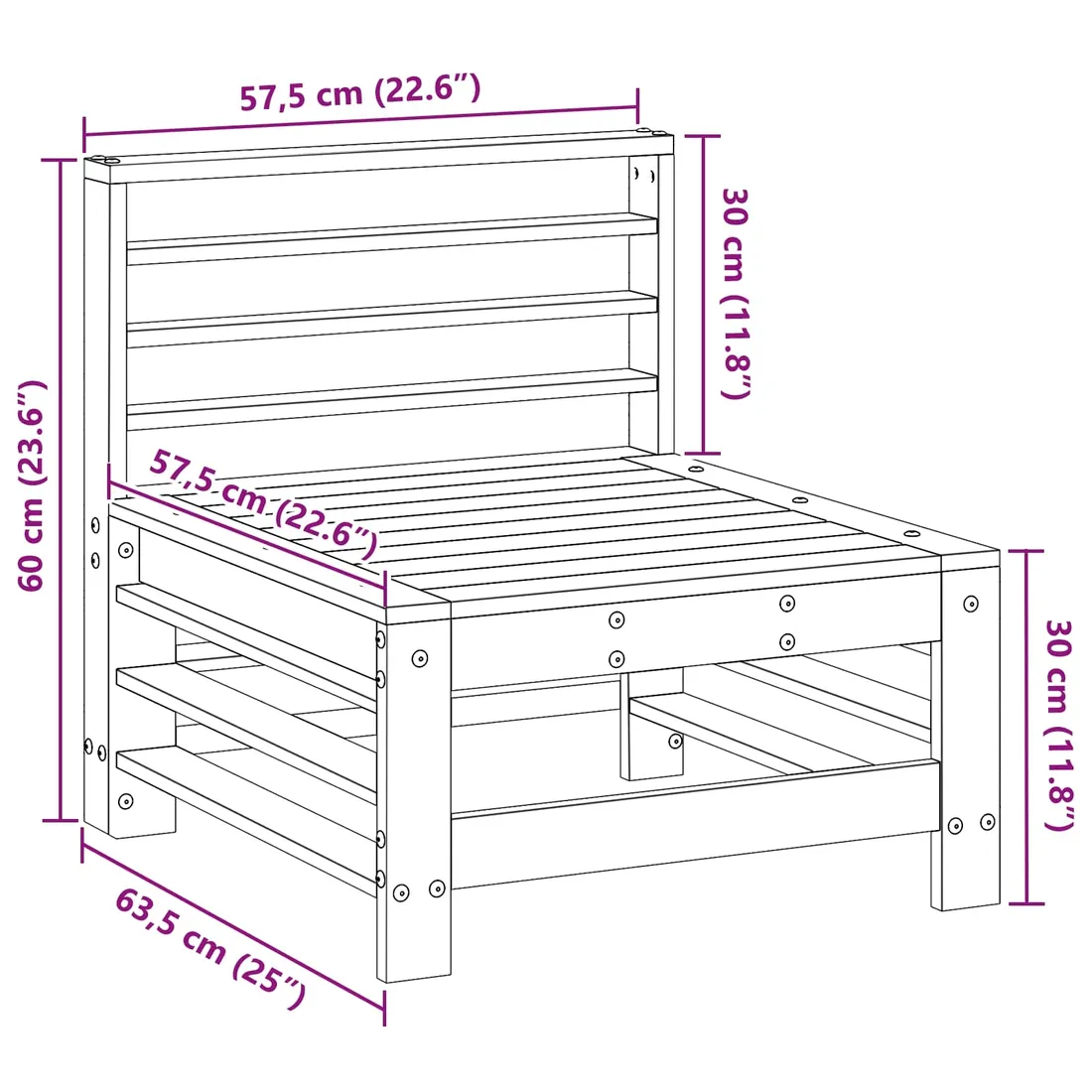 sofa-srodkowa-do-ogrodu-lite-drewno-sosnowe-stan-nowy