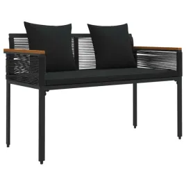 lawka-ogrodowa-z-poduszka-czarny-117-x-54-x-74-5-cm-polirattan