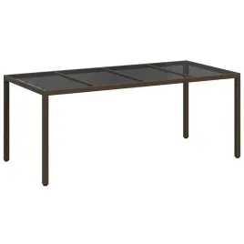 stol-ogrodowy-brazowy-190-x-90-x-75-cm-polirattan