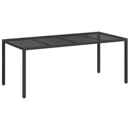 stol-ogrodowy-czarny-190-x-90-x-75-cm-polirattan