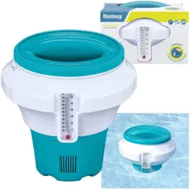 bestway-dozownik-chemiczny-z-wbudowanym-termometrem-plywak-do-basenu-58701