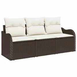 modulowa-sofa-ogrodowa-brazowa-z-polirattanu-3-miejsca-z-poduszkami