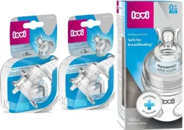lovi-2-op-smoczek-do-butelki-mini-0m-wolny-3m-butelka-150-ml-gratis