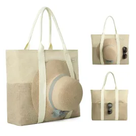 torba-plazowa-na-zakupy-duza-xxl-na-zamek-boho-20l-uchwt-na-kapelusz-bezowa