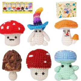 zestaw-szydelkowanie-diy-szydelkowania-grzyby-6-maskotek-prezent-dziecka