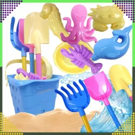 wiaderko-z-zestawem-9-foremek-plazowe-i-ogrodowe-zabawki-do-piaskownicy