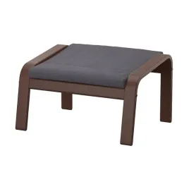ikea-poang-podnozek-brazowy-skiftebo-ciemnoszary