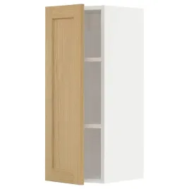 ikea-metod-szafka-scienna-z-polkami-bialy-forsbacka-dab-30x80-cm