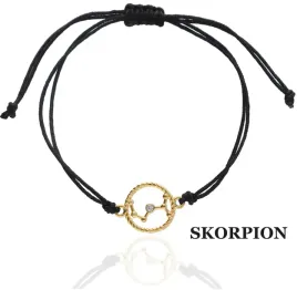 zlota-bransoletka-sznurkowa-skorpion-konstelacja-znak-zodiaku-925-kolory