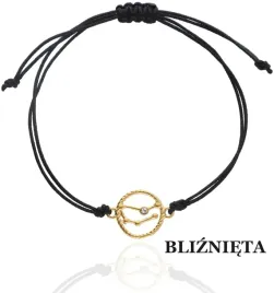 zlota-bransoletka-sznurkowa-bliznieta-znak-zodiaku-srebro-925-kolory
