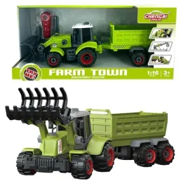 traktor-z-lyzka-i-przyczepa-do-skrecania