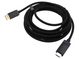 kabel-displayport-wtykhdmi-wtyk-pvc-tekstylny-4kuhd-2160p-x1szt