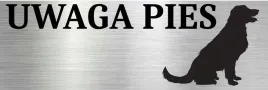 tabliczka-aluminiowa-informacyjna-na-bramke-uwaga-pies-15x10-nierdzewna