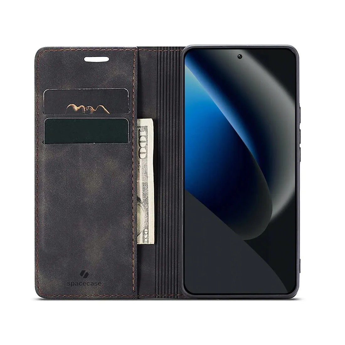 spacecase-wallet-google-pixel-10a-black