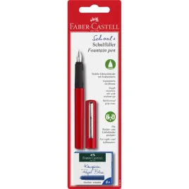 pioro-wieczne-faber-castell-szkolne-czerwone-6-naboi