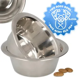 2x-metalowa-miska-psa-kota-045-stali-nierdzewnej-karme-wode-miseczka-mala