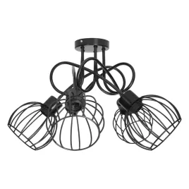 marbella-lampa-wiszaca-moc-max-5x60w-e27-czarna