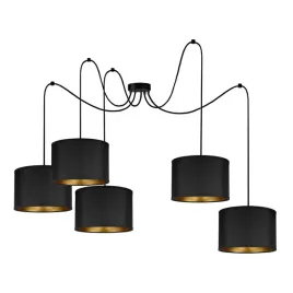 kylo-5p-e27-lampa-wiszaca-max-5x60w-czarna