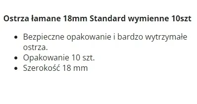 ostrza-lamane-18mm-painter-10szt