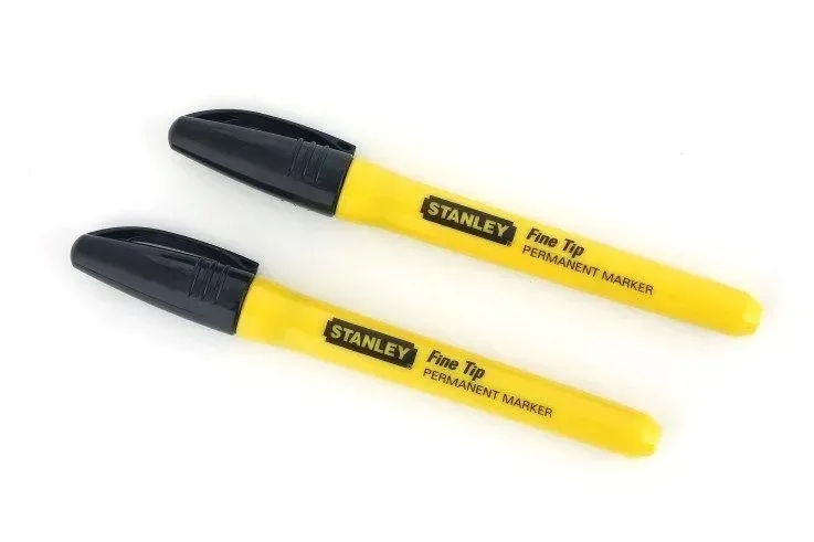 marker-permanentny-czarny-stanley-2-szt