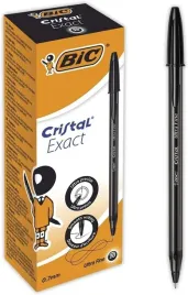 dlugopis-cristal-exact-czarny-20szt