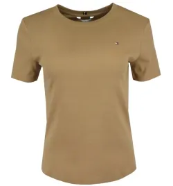 tommy-hilfiger-t-shirt-damski-brazowy-m