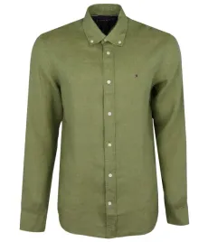 tommy-hilfiger-koszula-meska-lniana-khaki-s