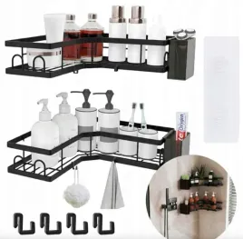 2x-polka-lazienkowa-narozna-wiszaca-pod-prysznic-bez-wiercenia-czarna-loft