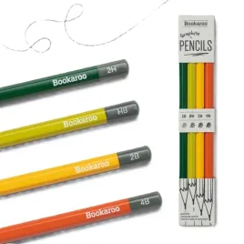 bookaroo-olowki-zielone-4szt