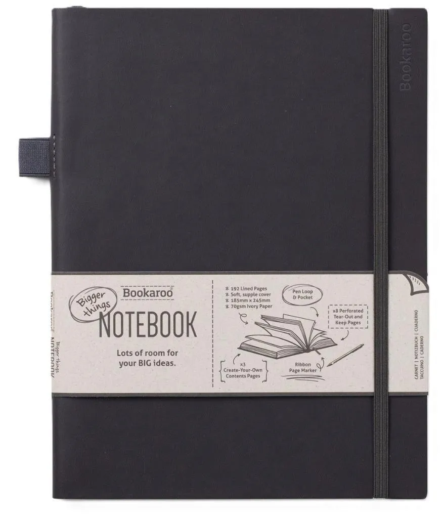 bookaroo-notatnik-journal-duzy-czarny