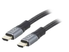 kabel-hdmi-wtykz-obu-stron-tekstylny-10m-czarny-26awg-x1szt