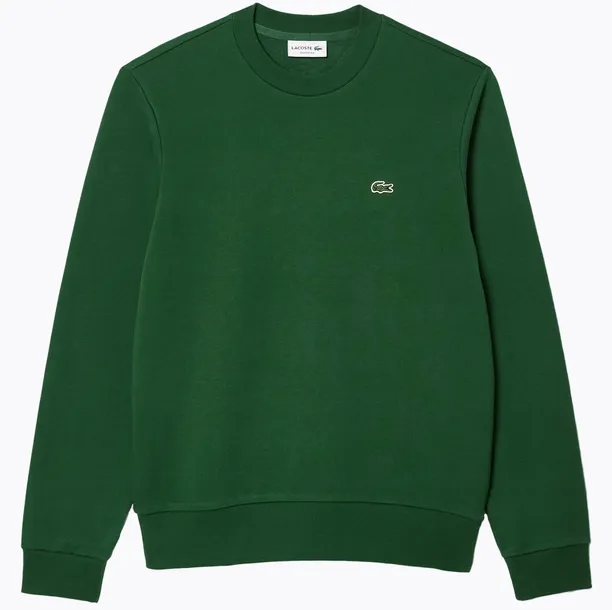 LACOSTE BLUZA MĘSKA C-NK ZIELONA MODEL SH9608 / M